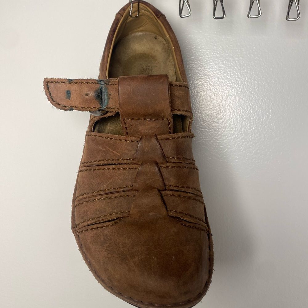 Birkenstock Tan Leather Sandals for Women - Picture 3 of 7